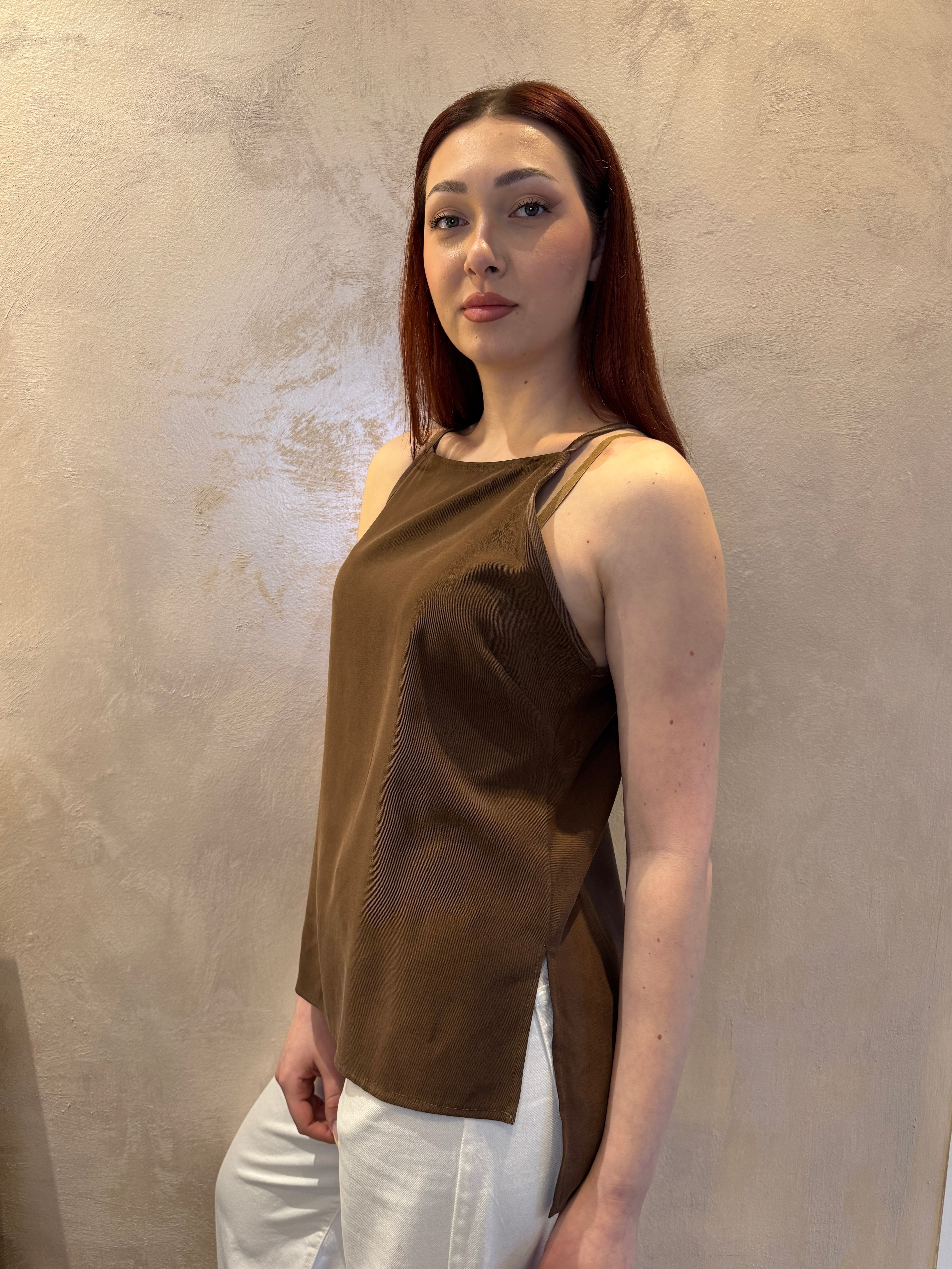 Top moro effetto suede - Saiph