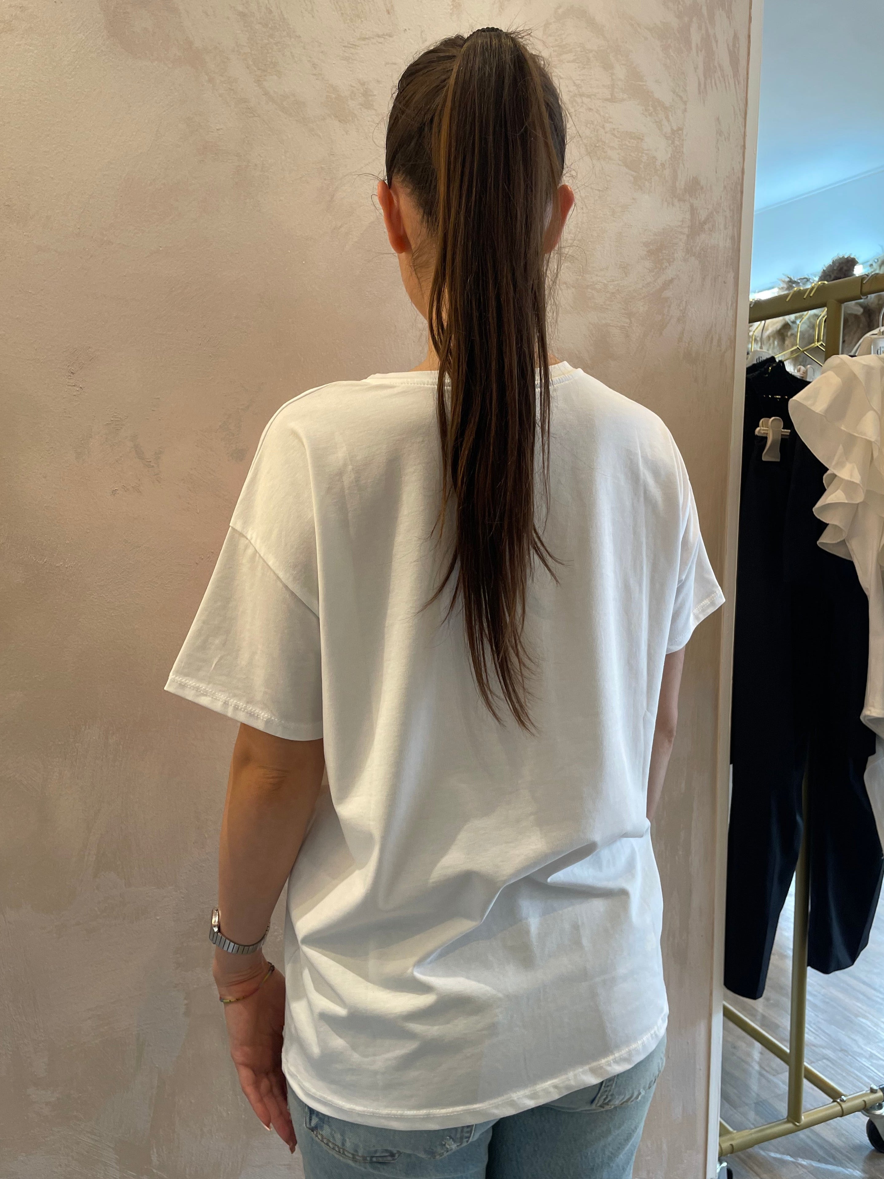 T-shirt " over "Ciao Bella!" - VYNEA