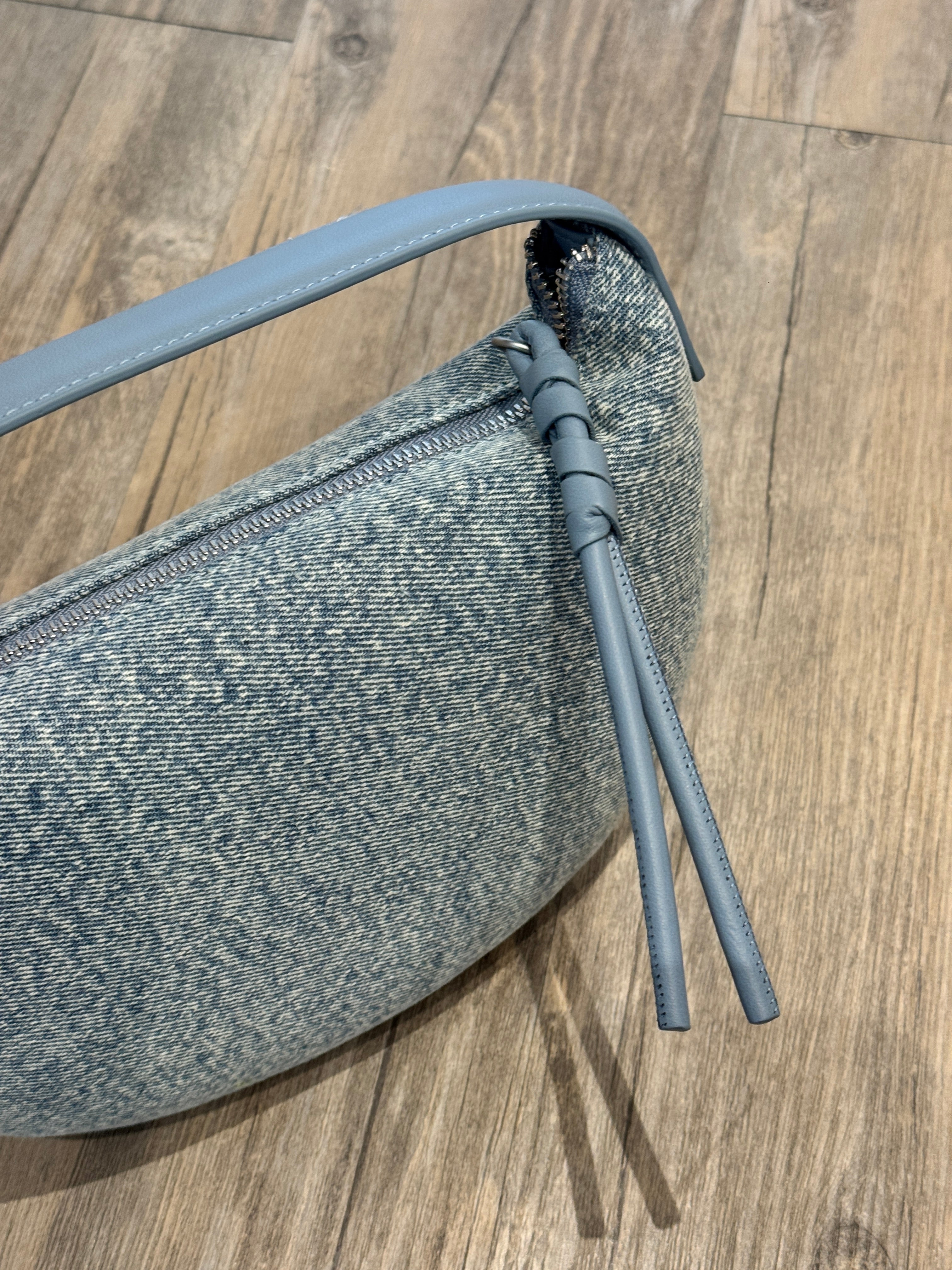 Borsa "Croissant Denim" - Vicolo