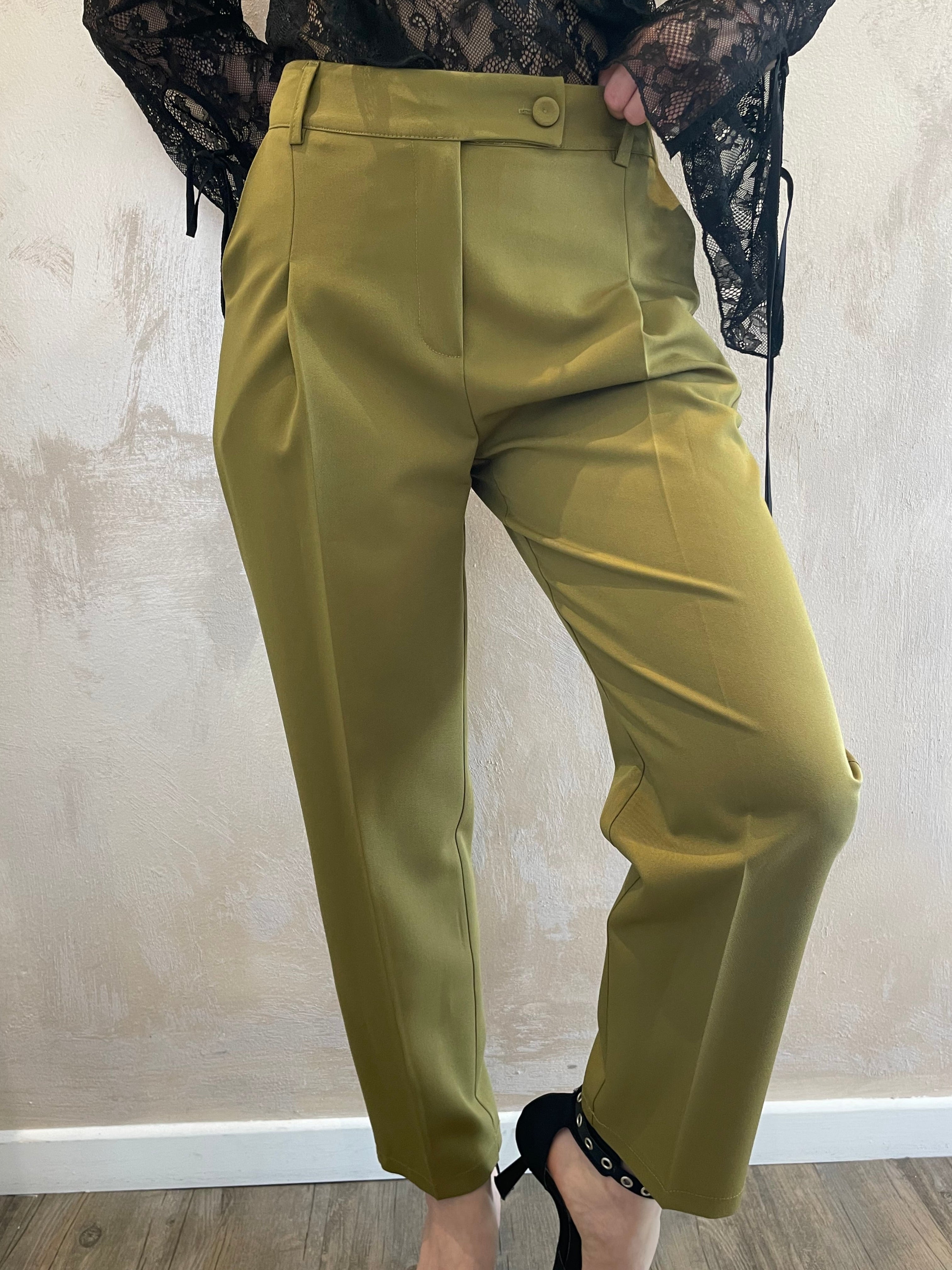 Pantaloni chinos olio - Saiph
