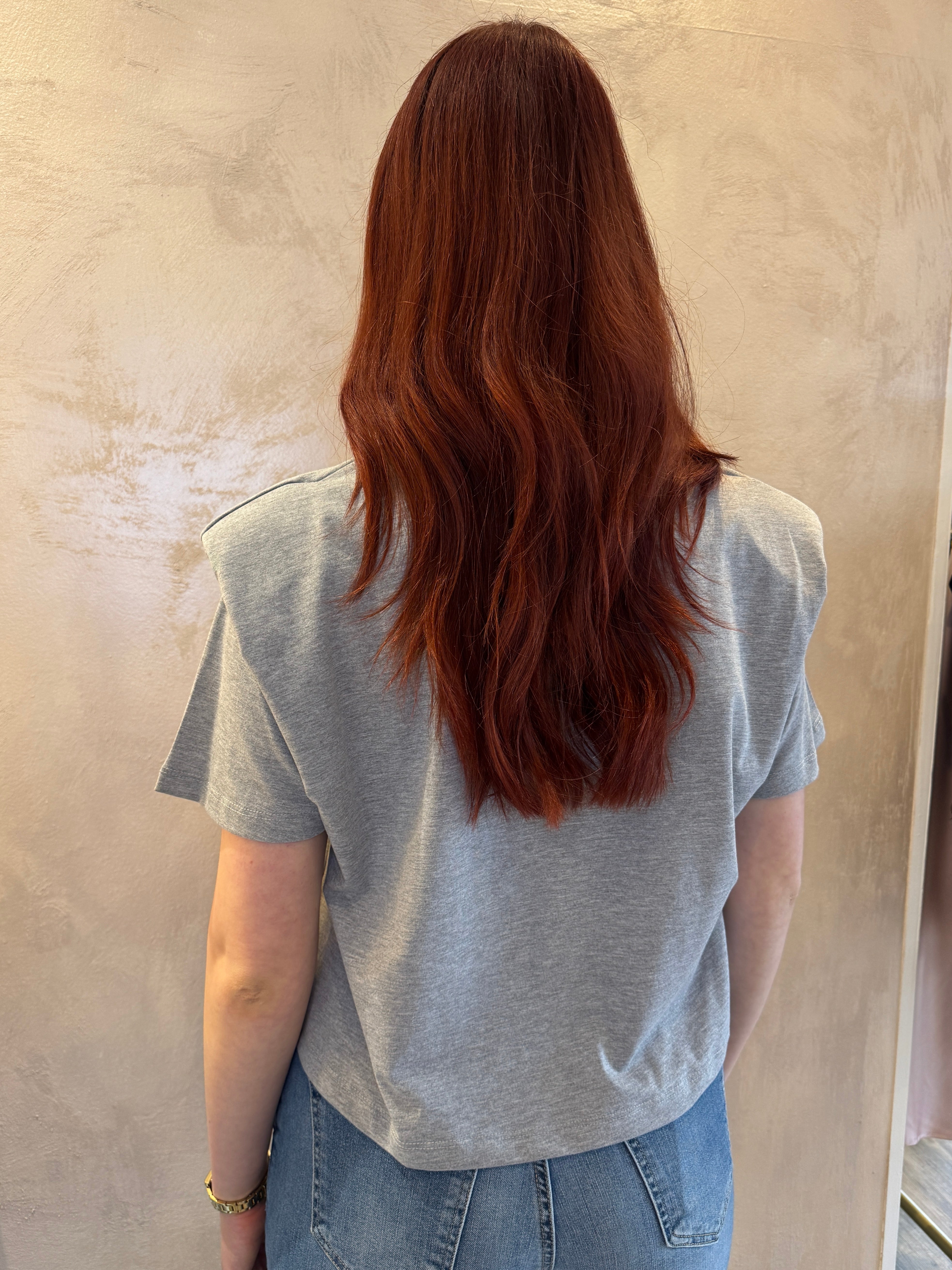 T-shirt spalline imbottite grigio - Dixie