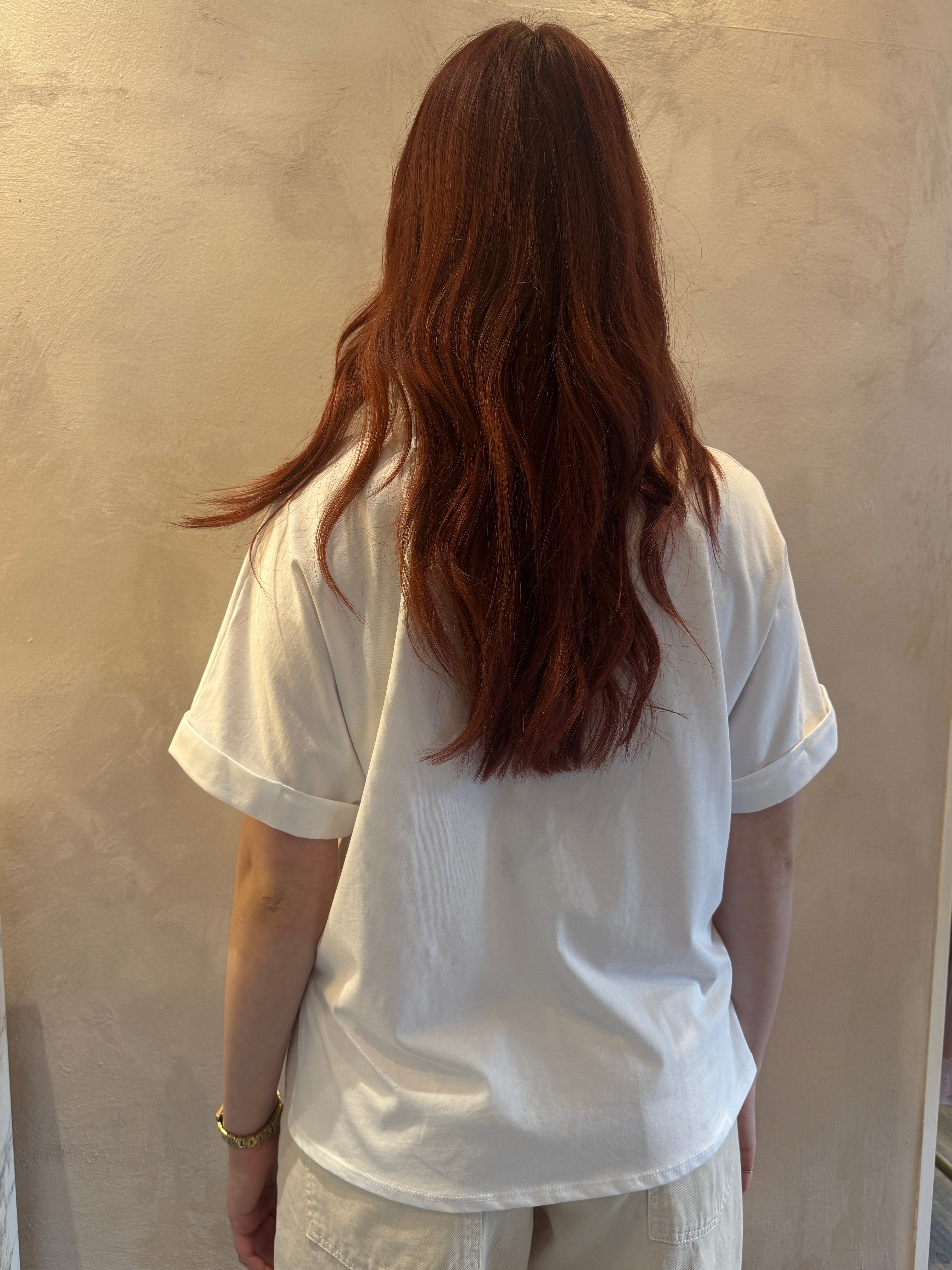 T-shirt bianco fit over - VYNEA