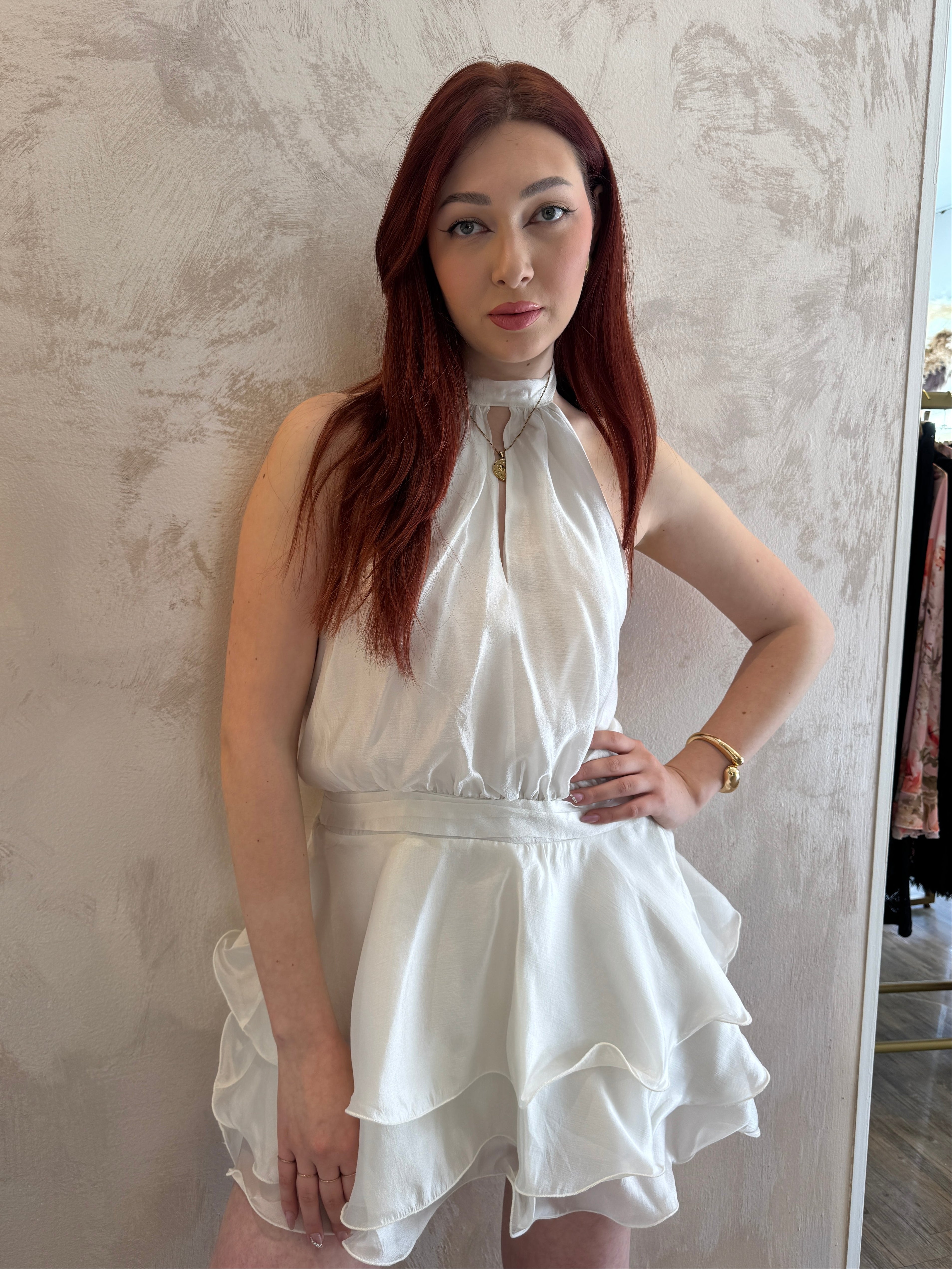 Abito organza bianco - You Decide