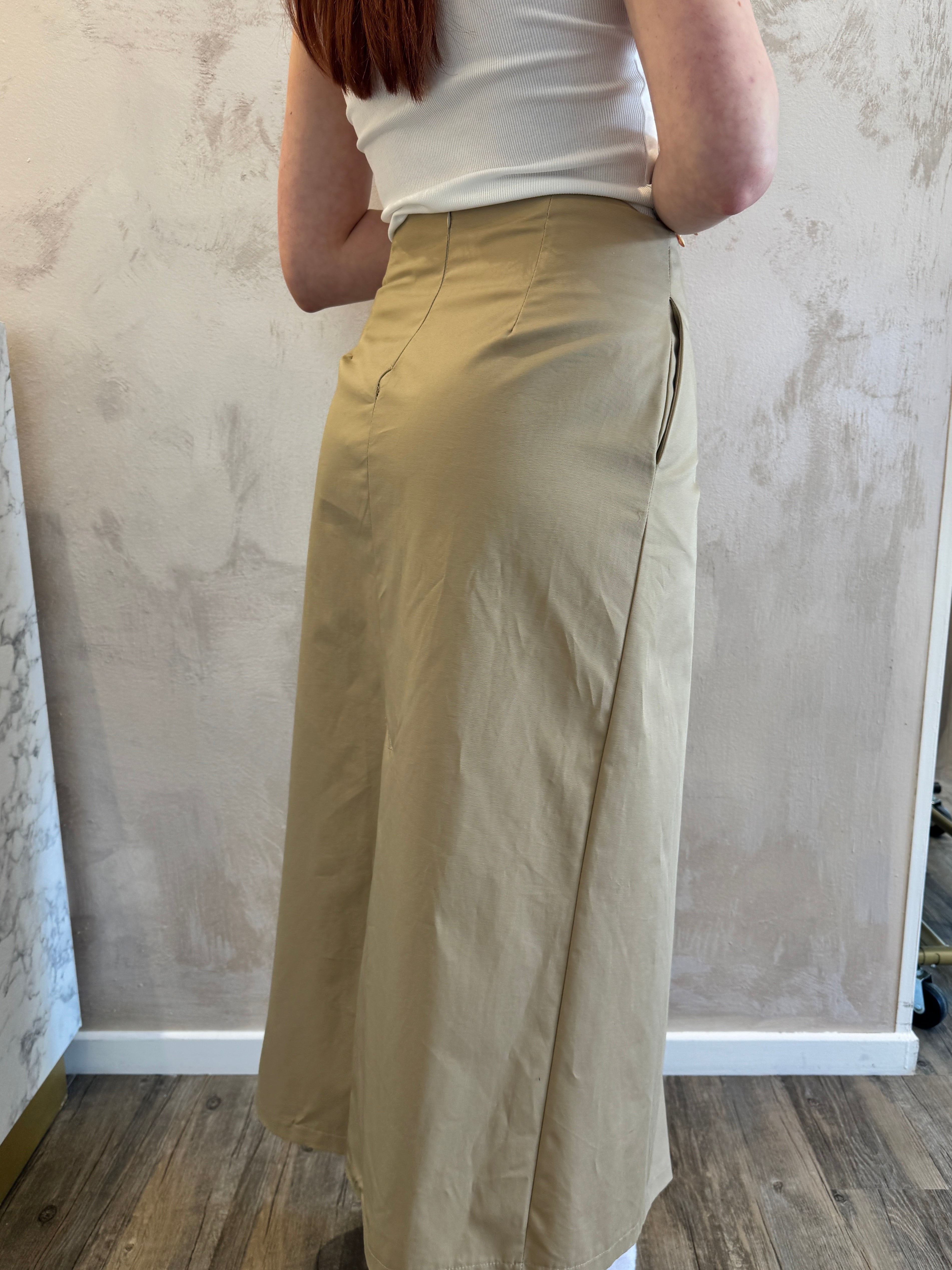 Gonna lunga beige - Saiph