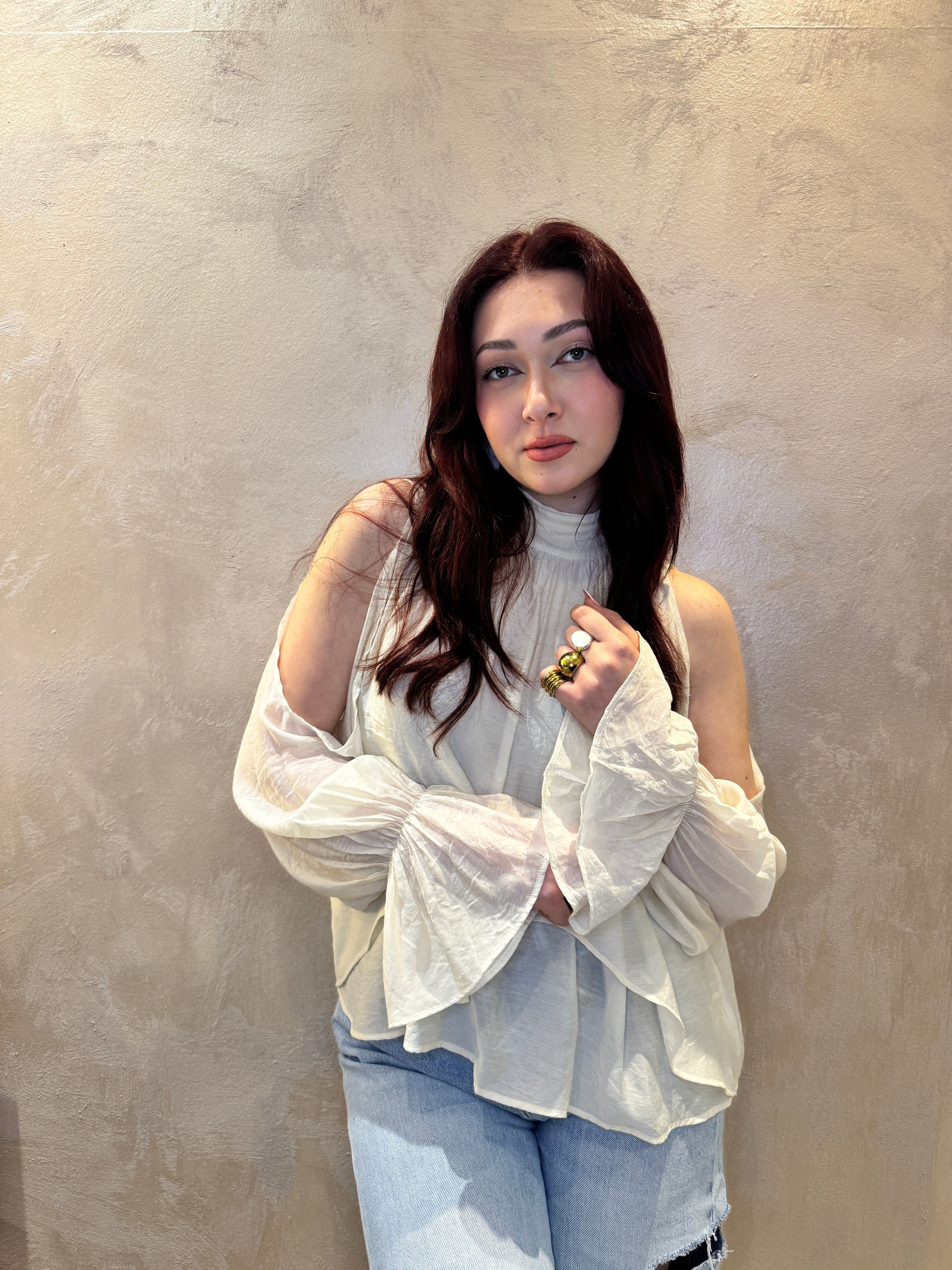 Blusa mussola cut out - YOU DECIDE