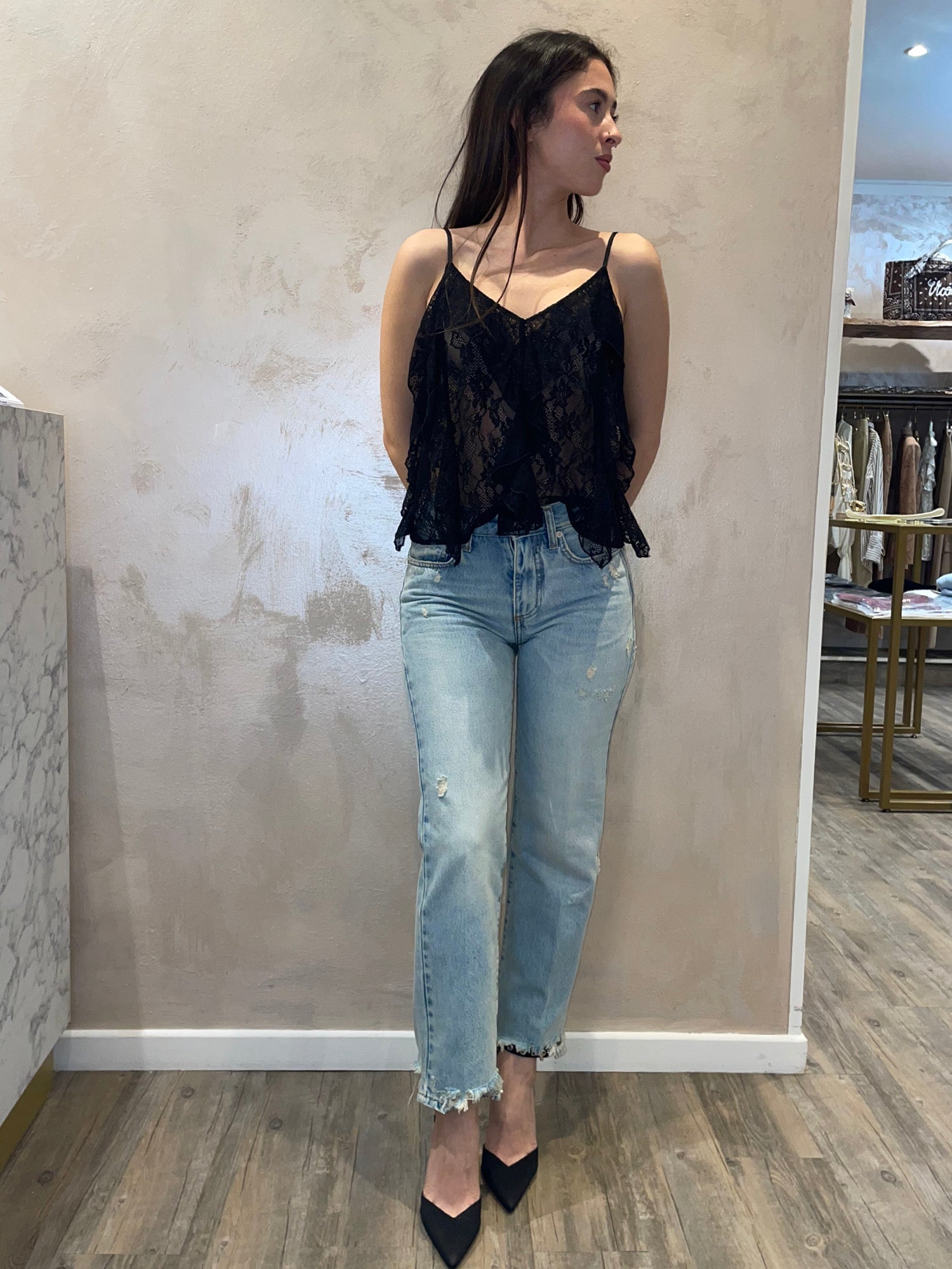 Jeans "Zeke" con rotture - Vicolo