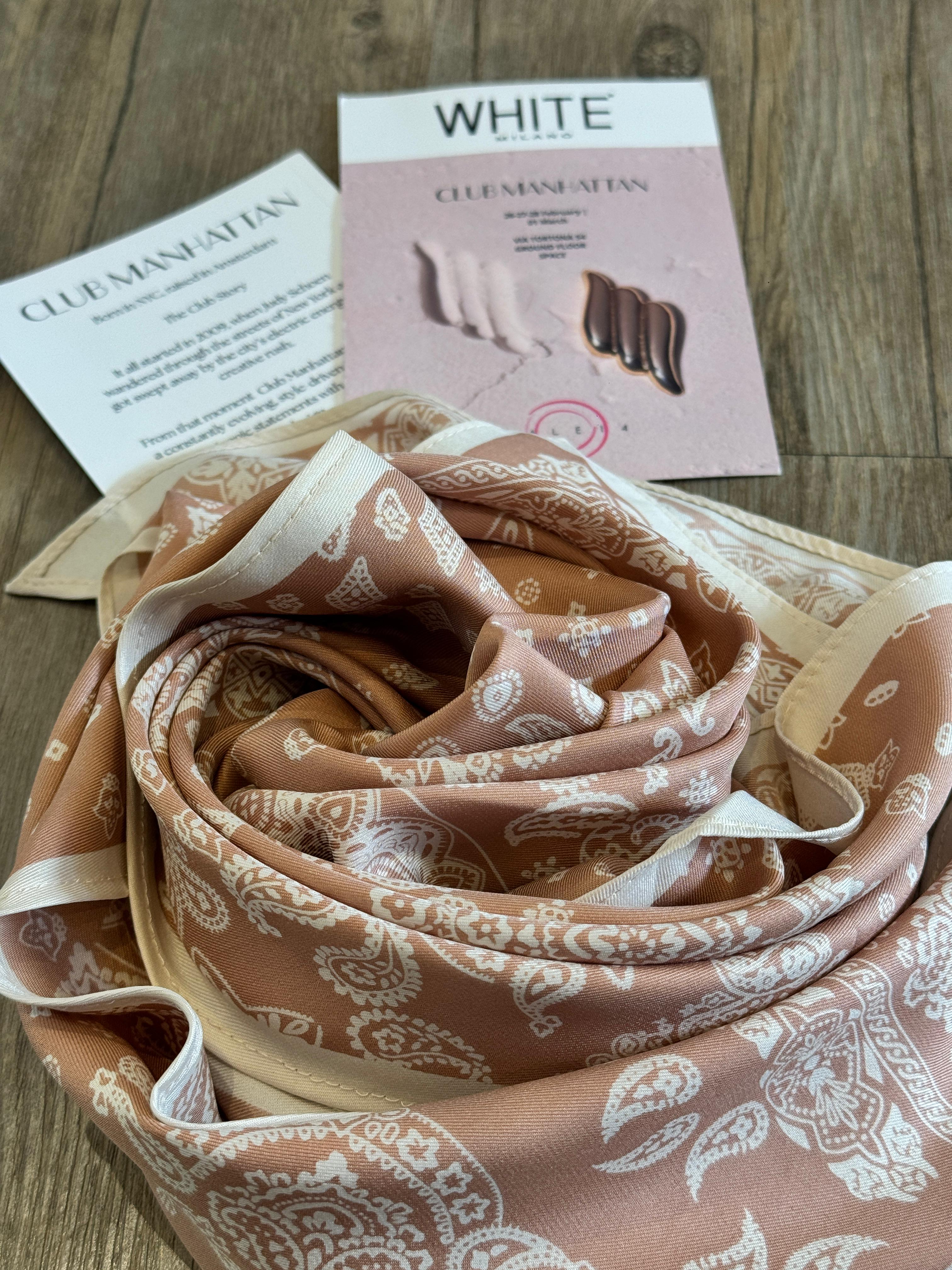 Foulard bandana cipria - Club Manhattan