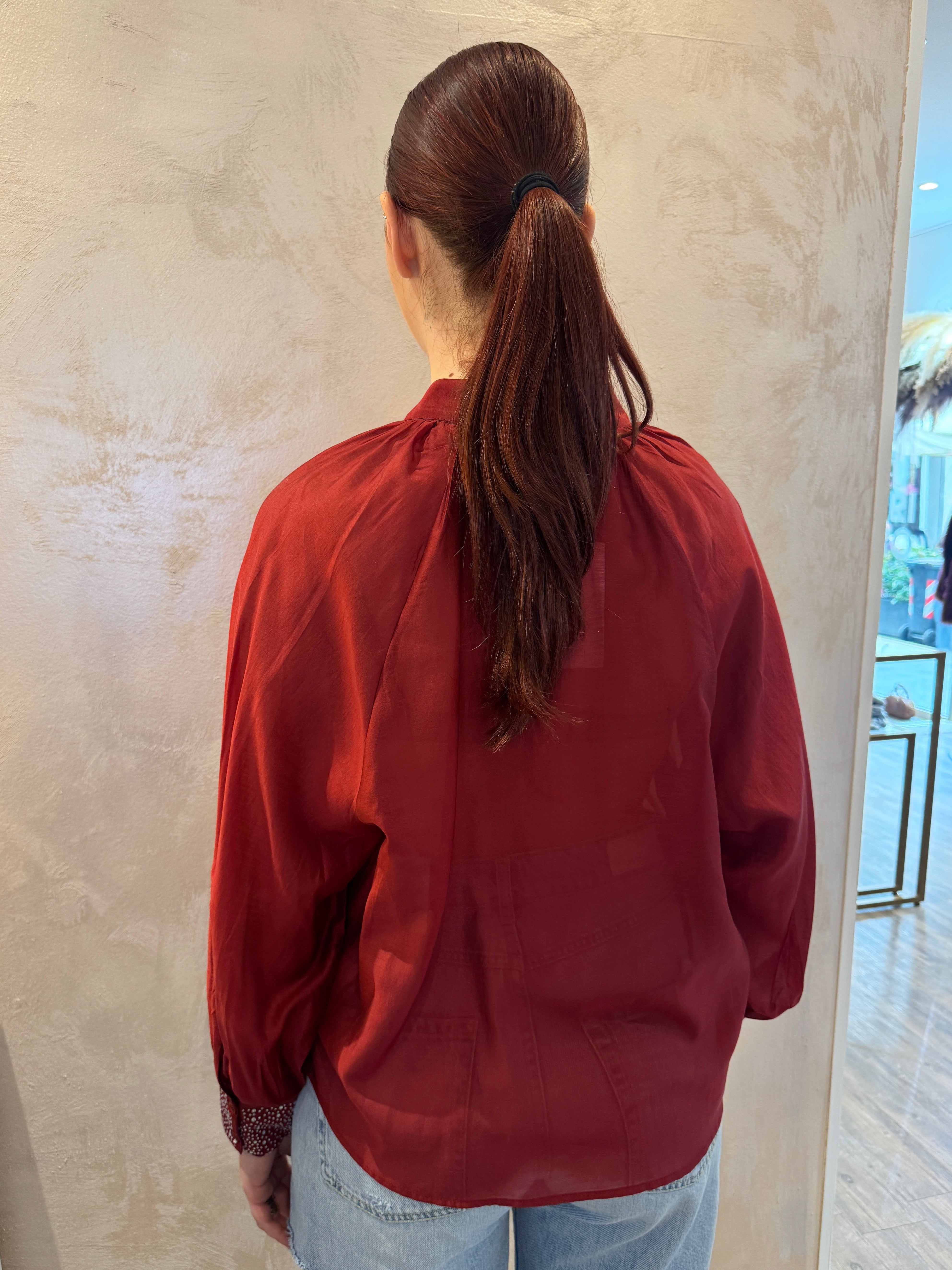 Blusa mussola cherry - You Decide