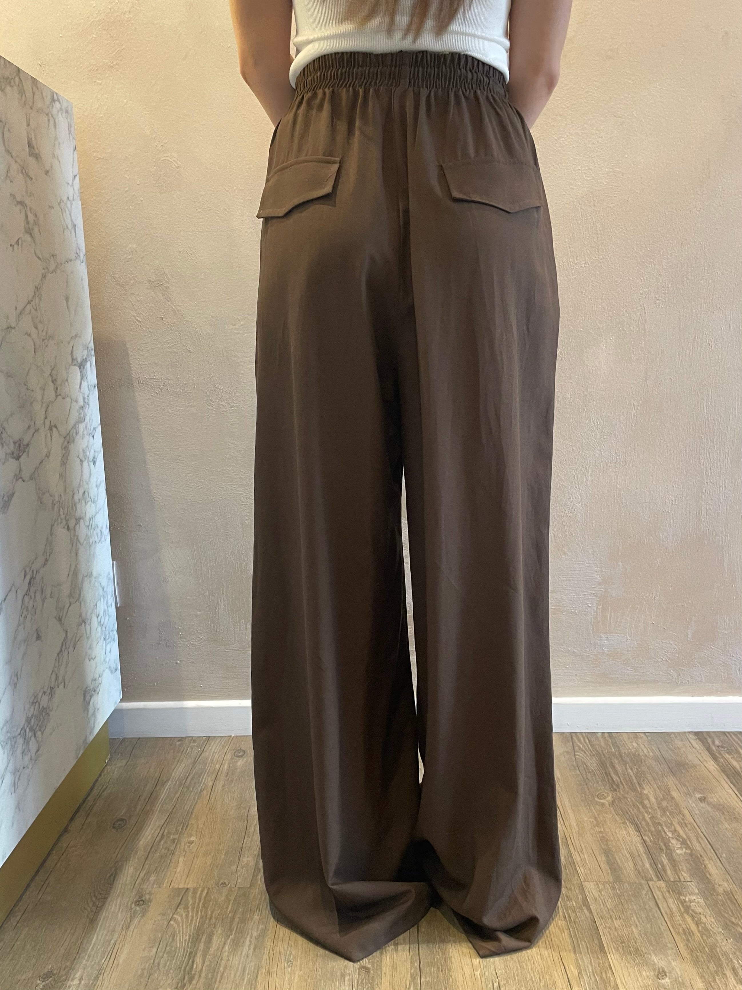Pantalone lino e viscosa - Vicolo