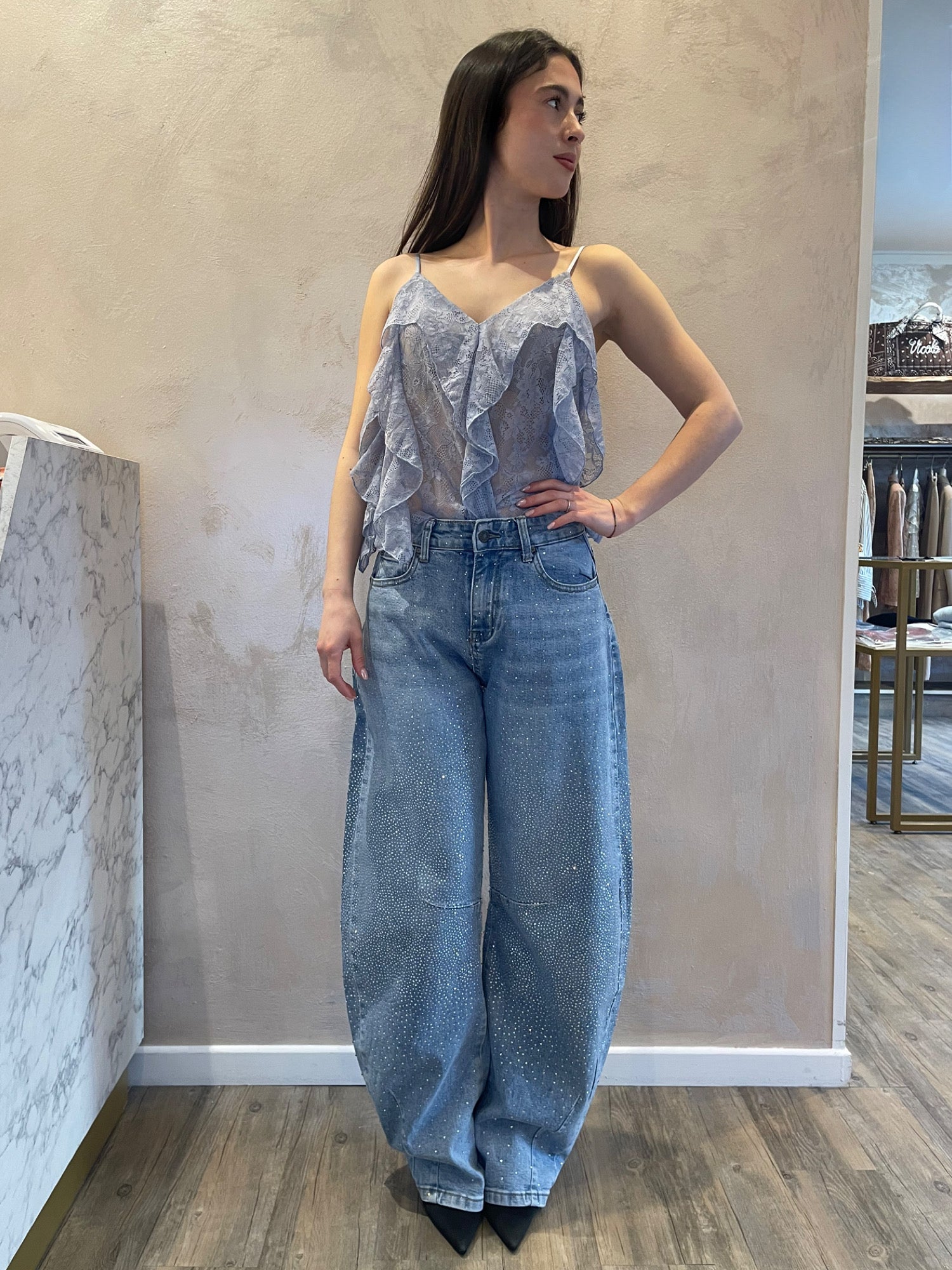 Jeans strass - YOU DECIDE