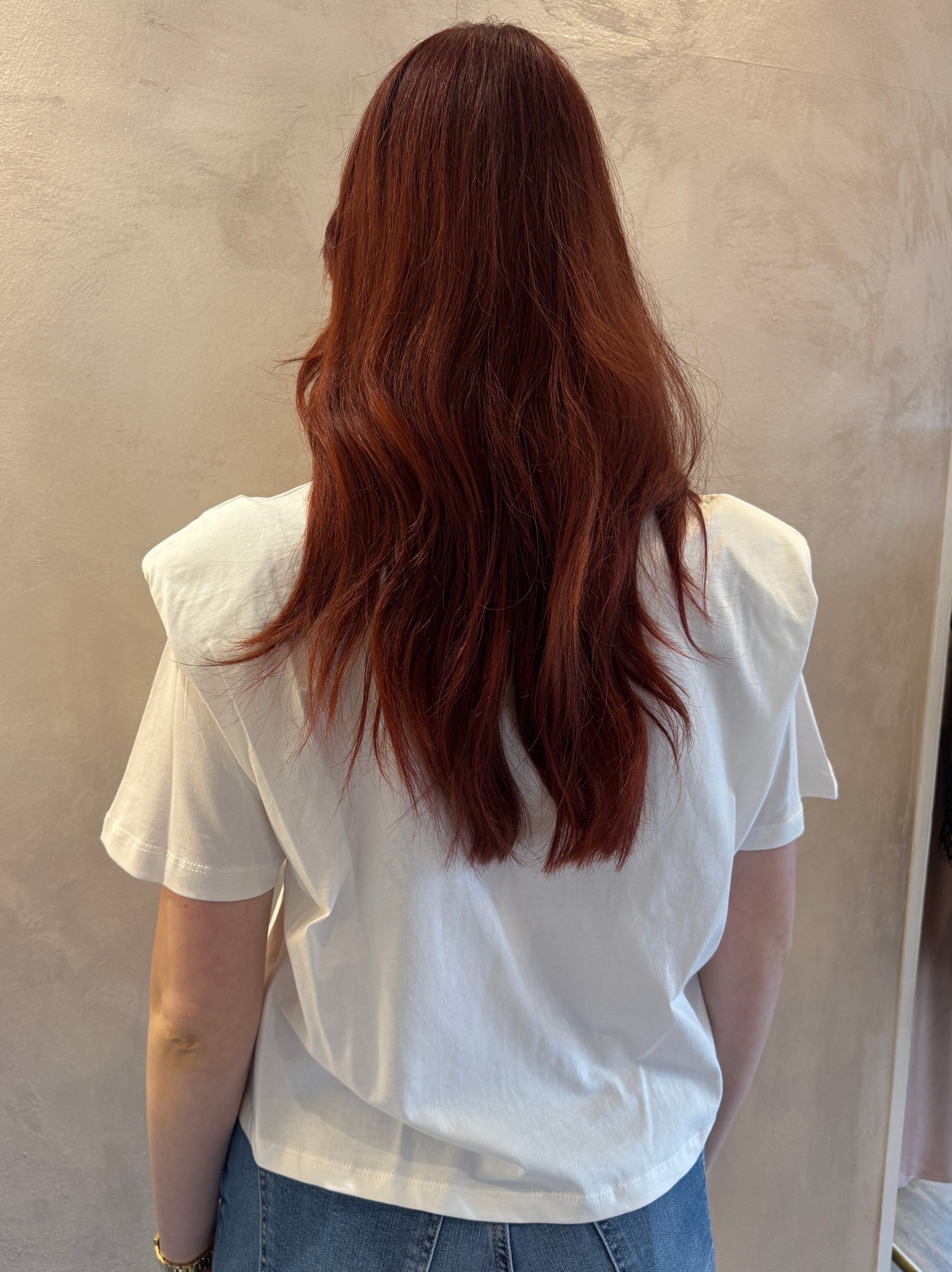 T- shirt spalline imbottite bianco - Dixie