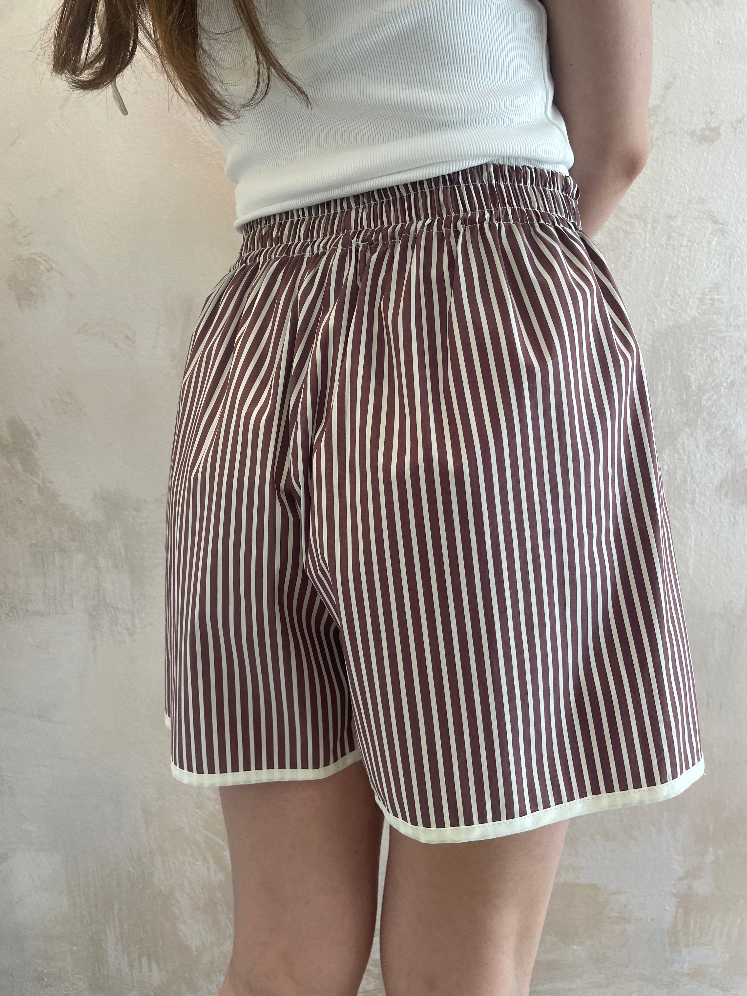 Shorts righe india - Vicolo