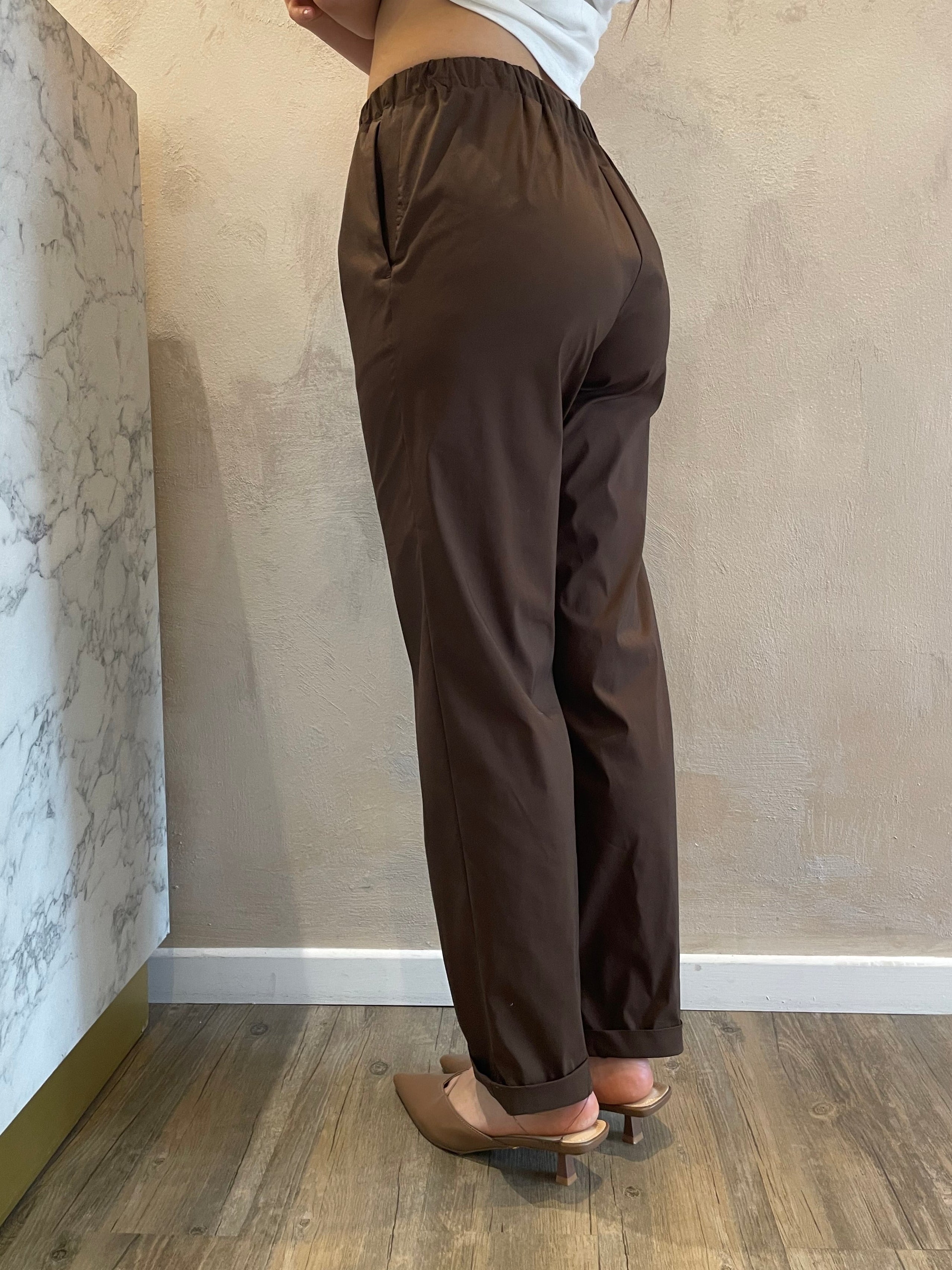 Pantaloni con laccio moro - Vicolo