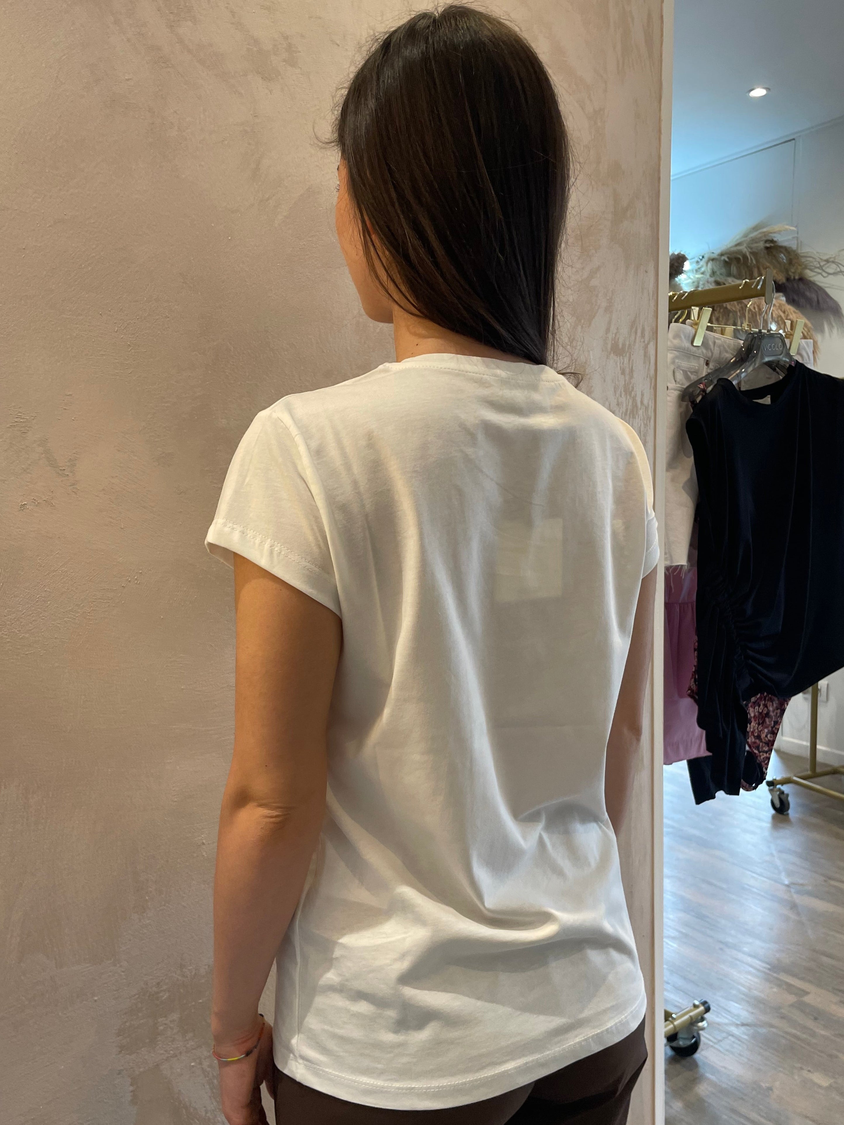 T-shirt regular fit patch cuore - Vicolo