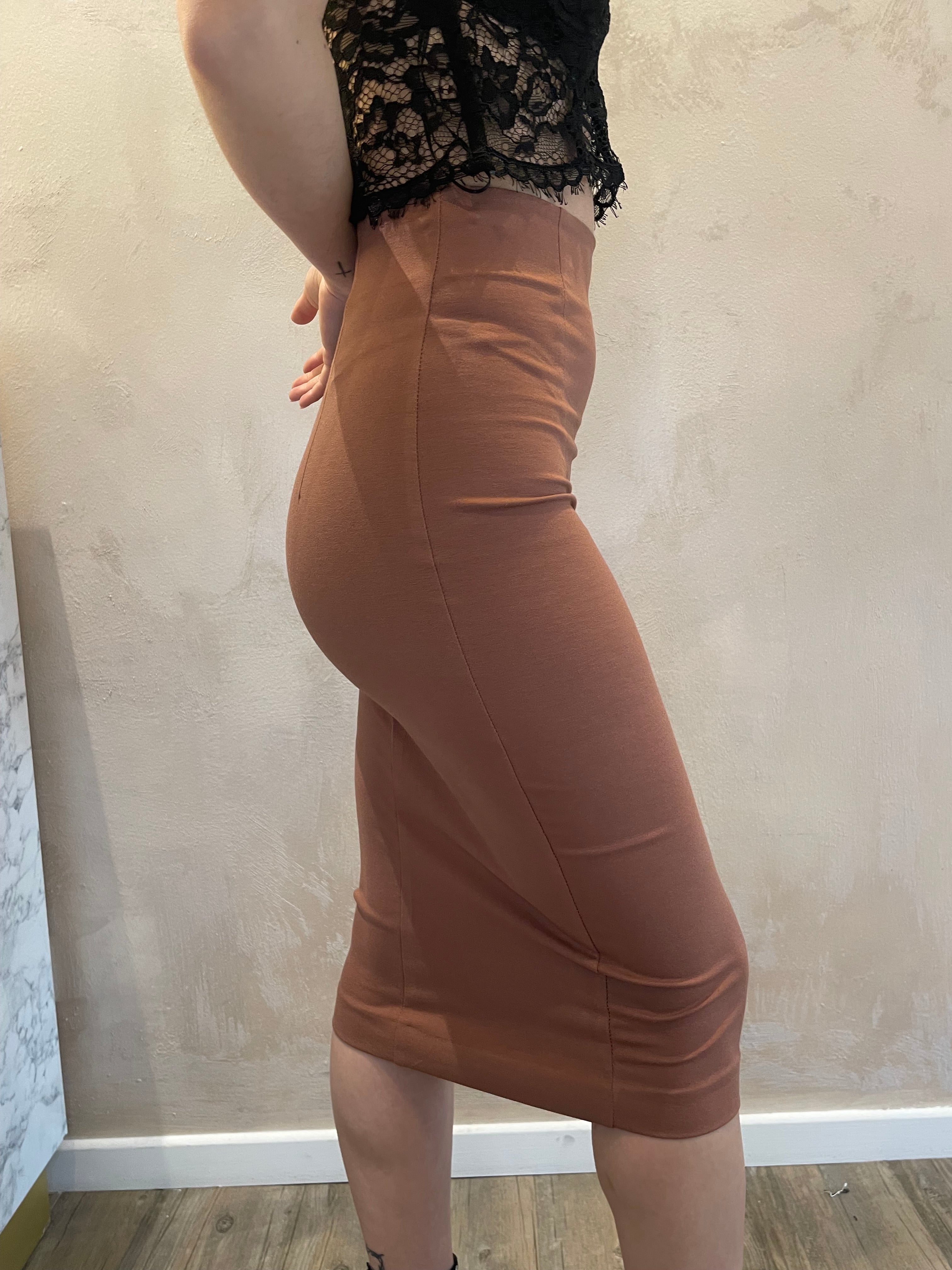 Gonna midi tabacco - Vicolo.