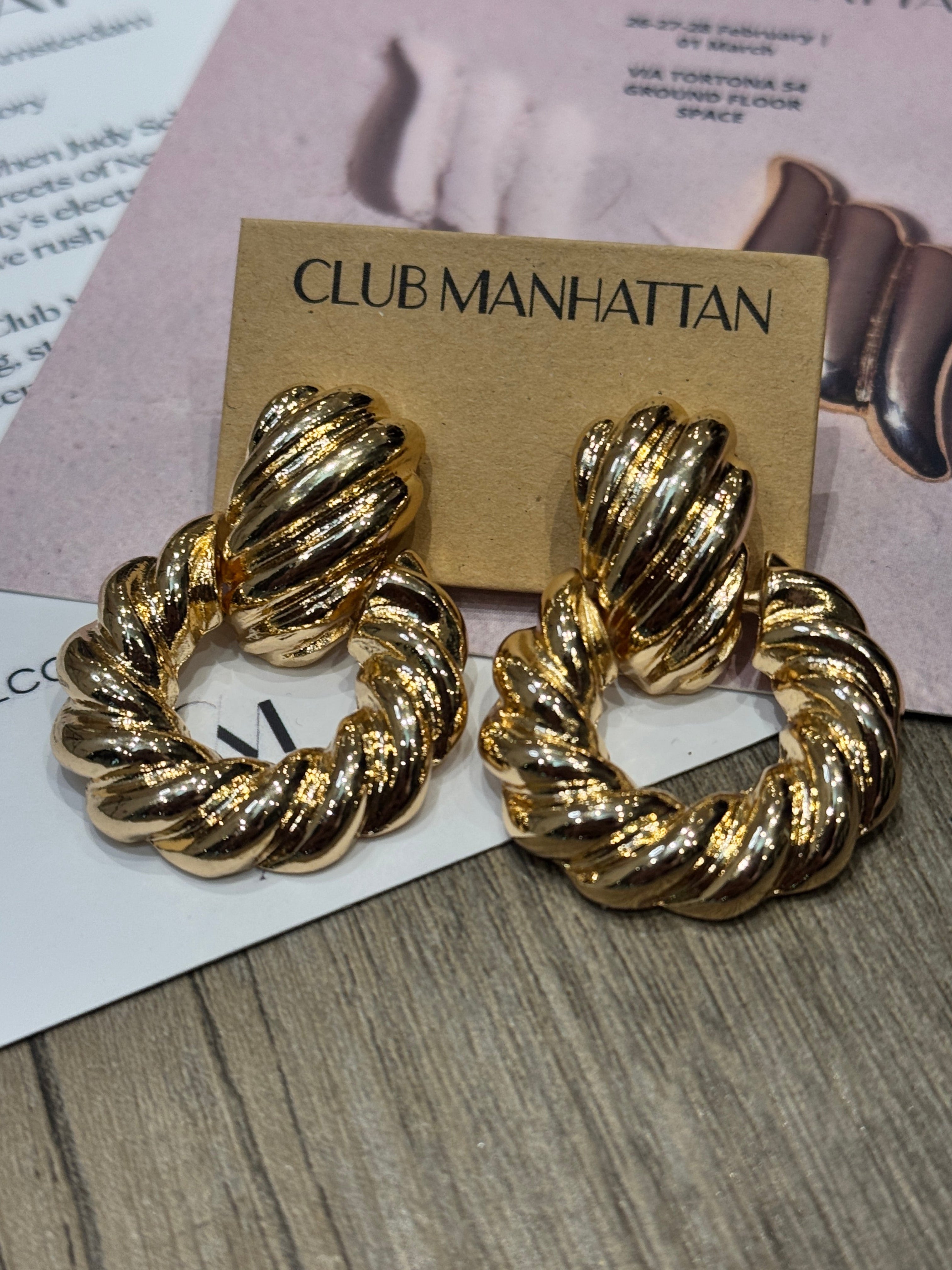 Orecchino "Vintage door" - Club Manhattan