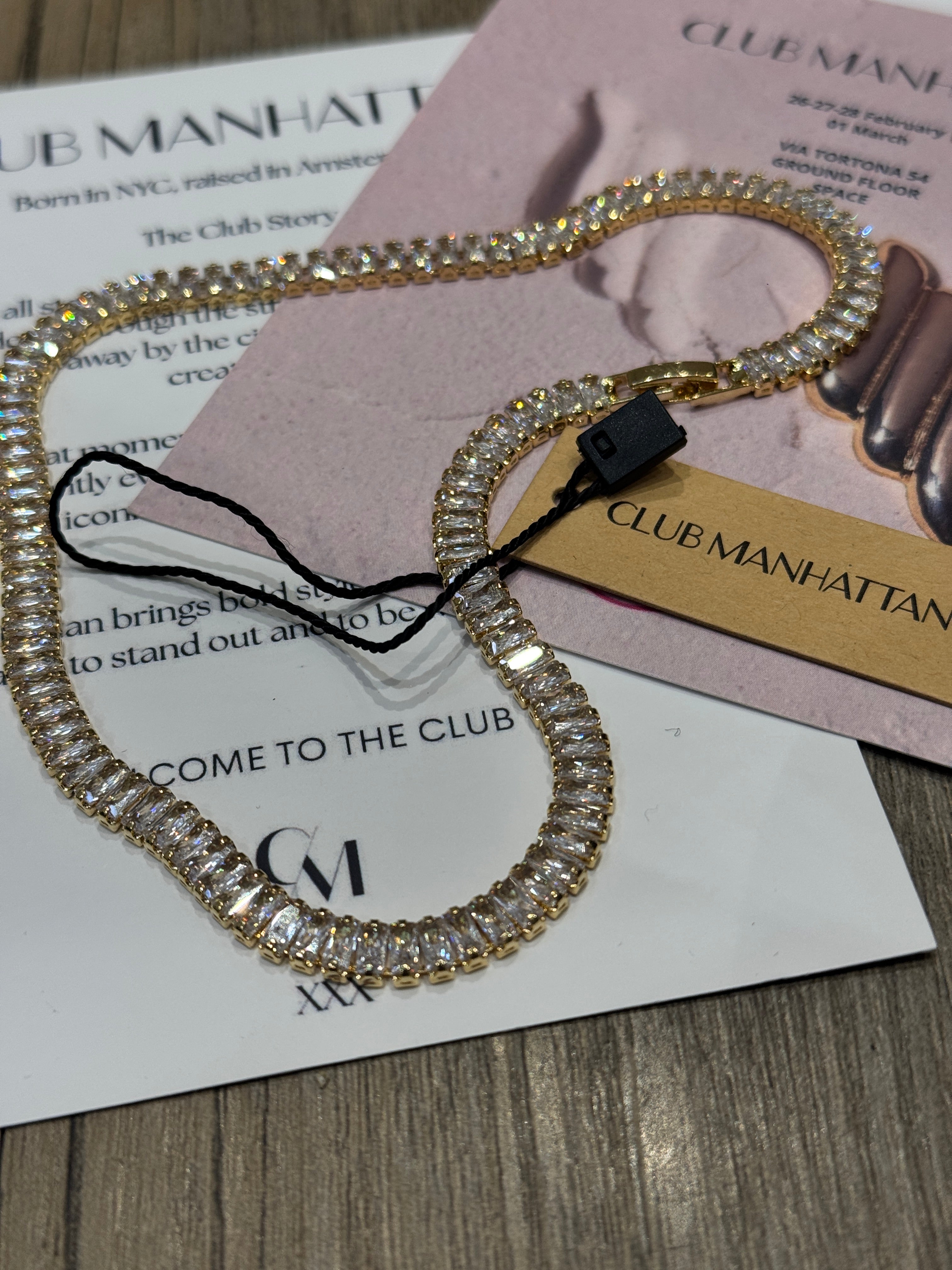 Collana "Tennis" - Club Manhattan