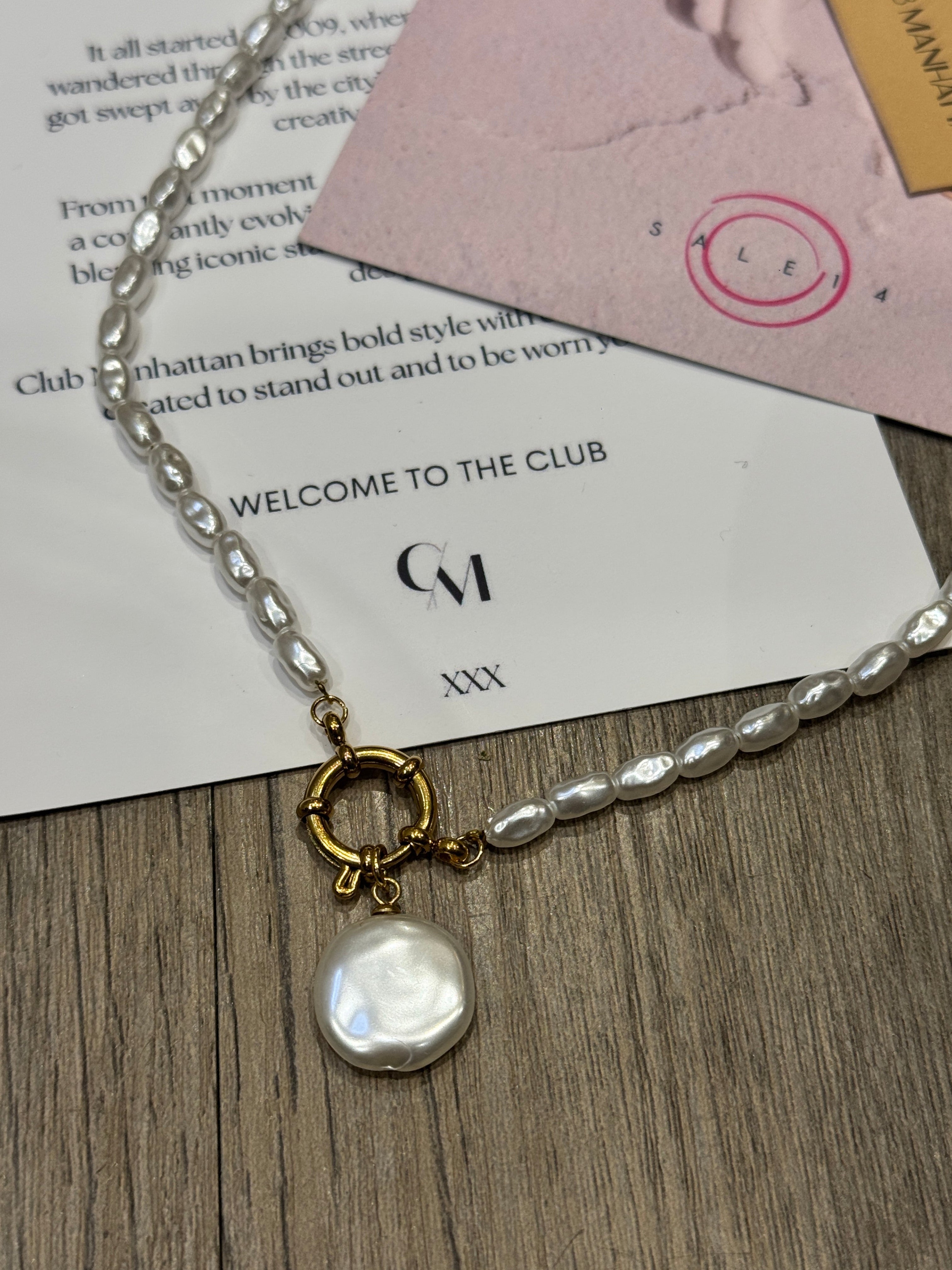 Collana "Mother of pearl" - Club Manhattan