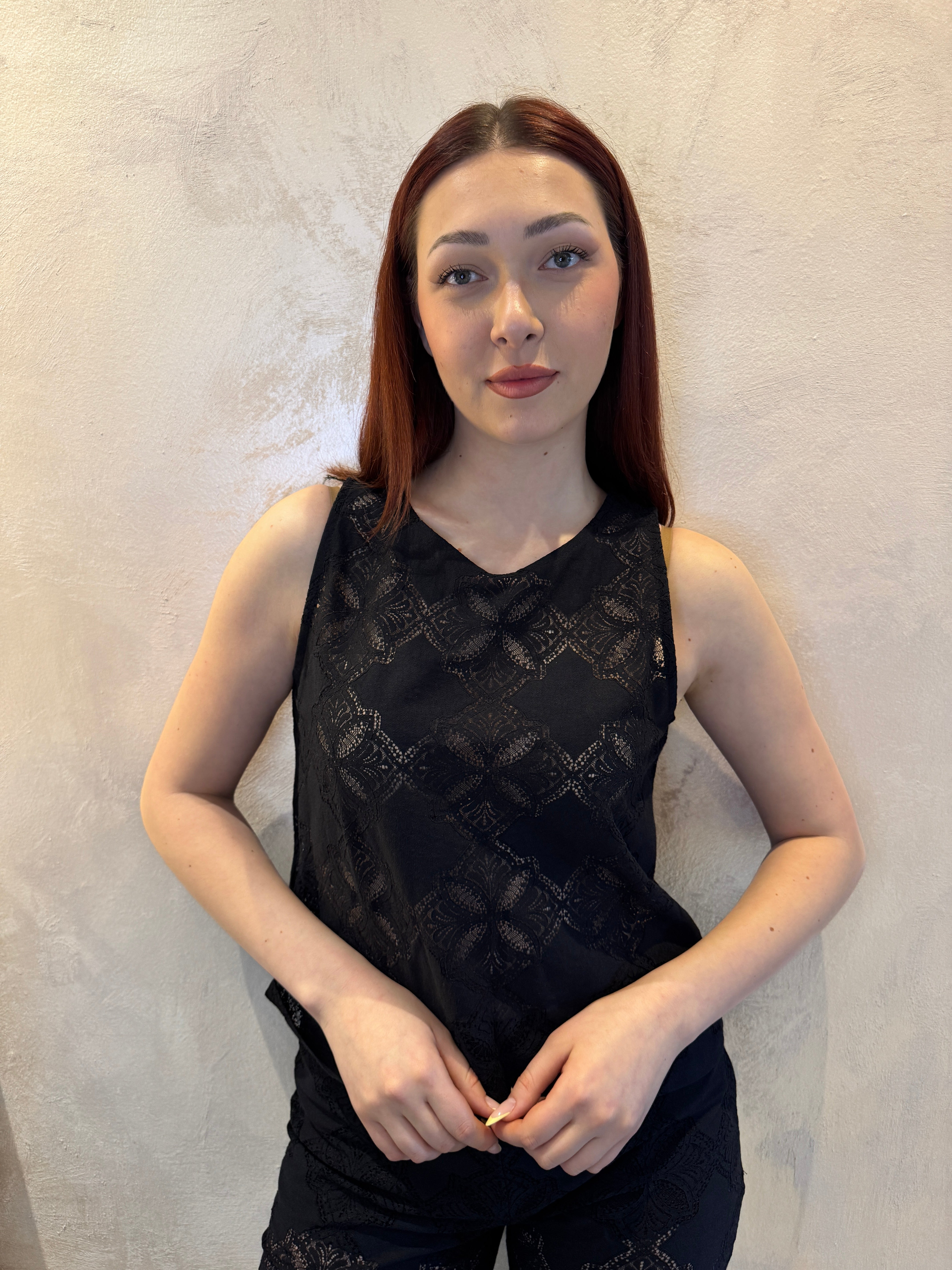 Top pizzo nero - Saiph