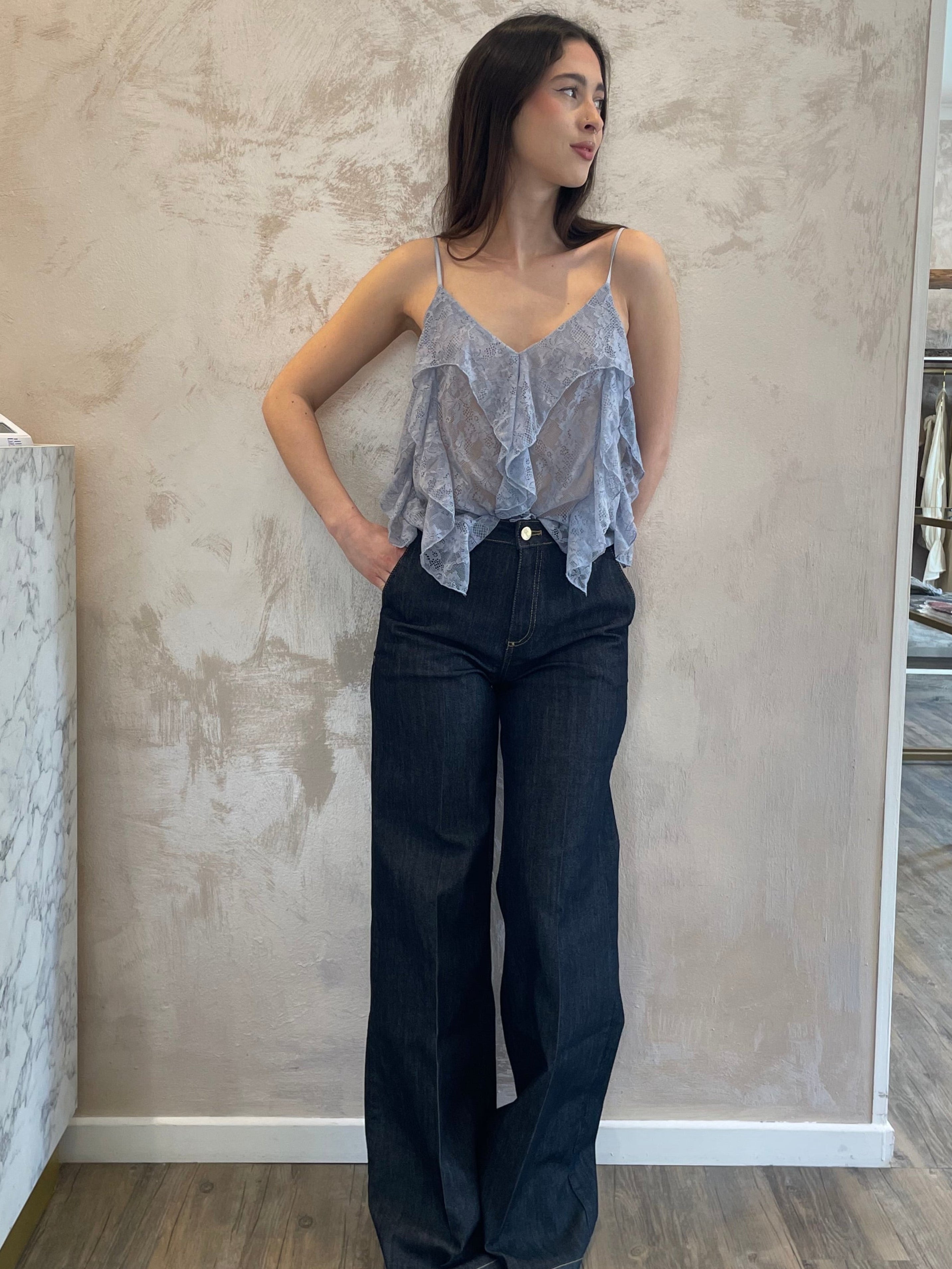 Jeans "Elena" lavaggio scuro - Vicolo