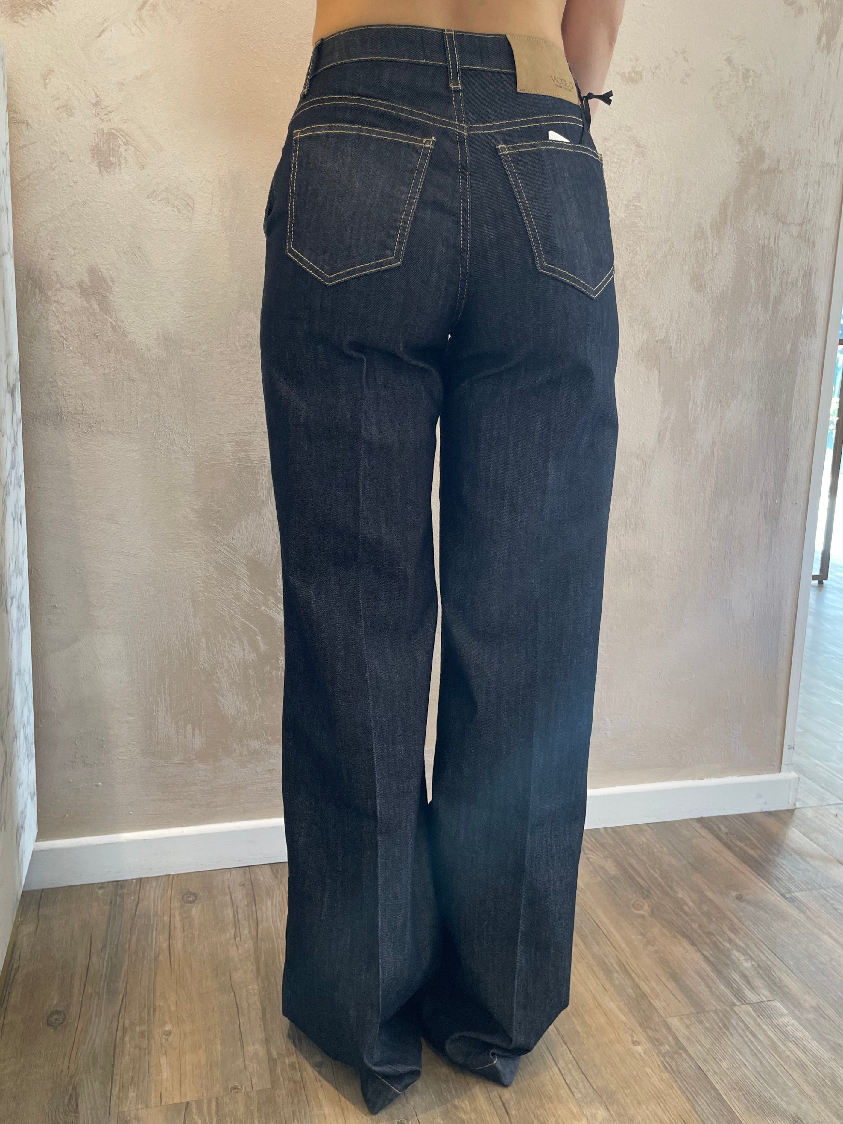 Jeans "Elena" lavaggio scuro - Vicolo