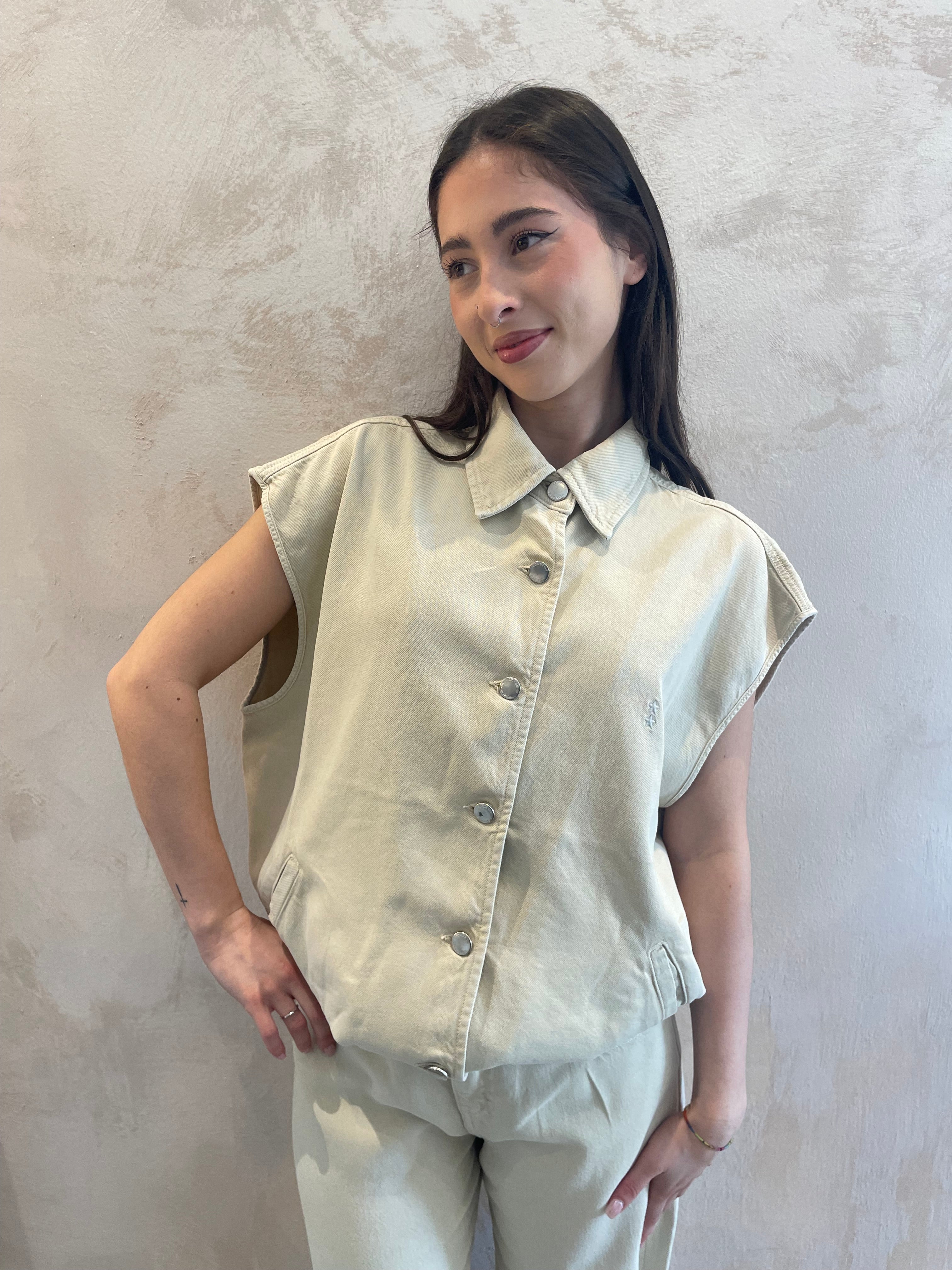 Gilet Bomber Ines - Icon Denim