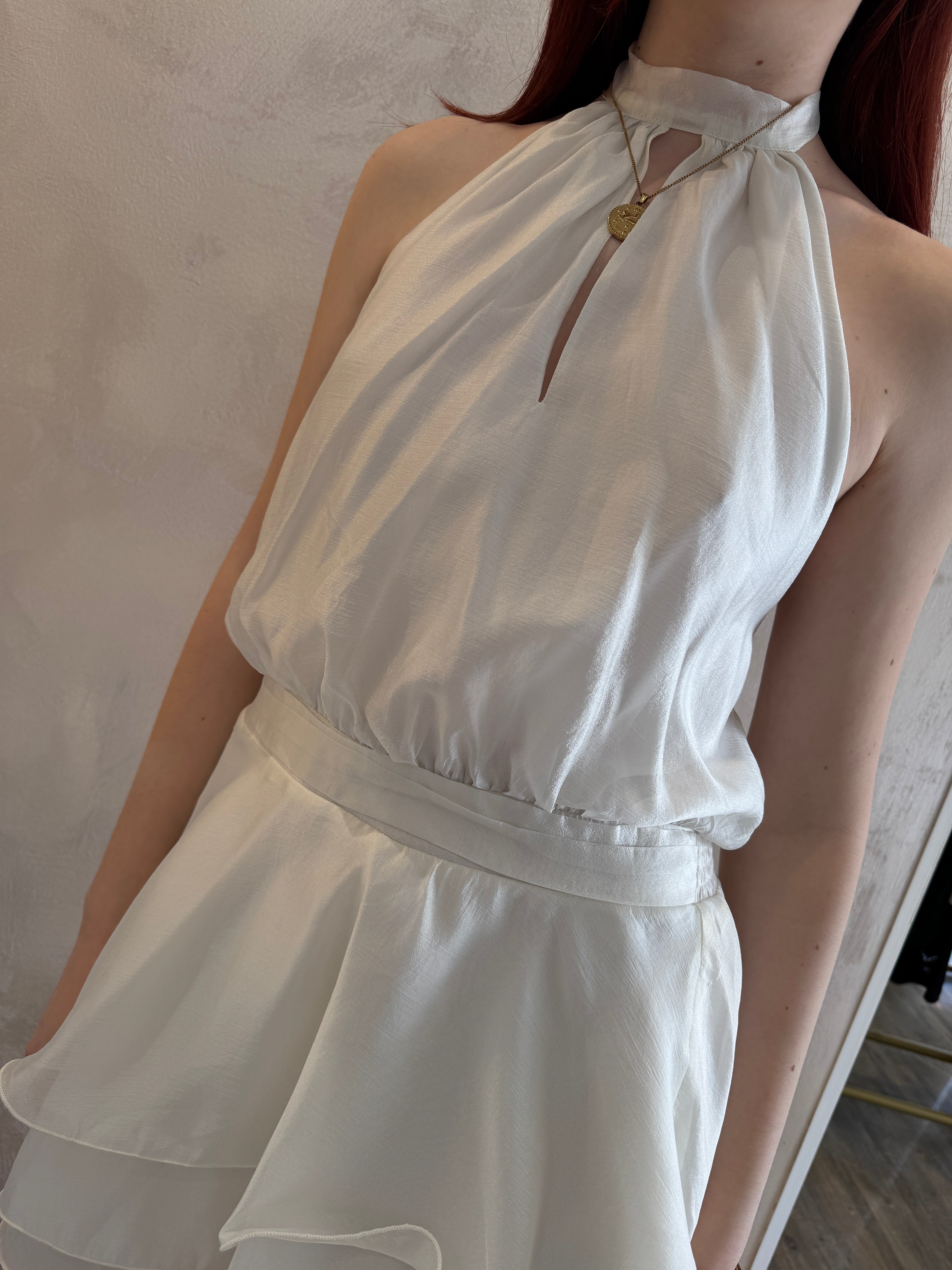 Abito organza bianco - You Decide