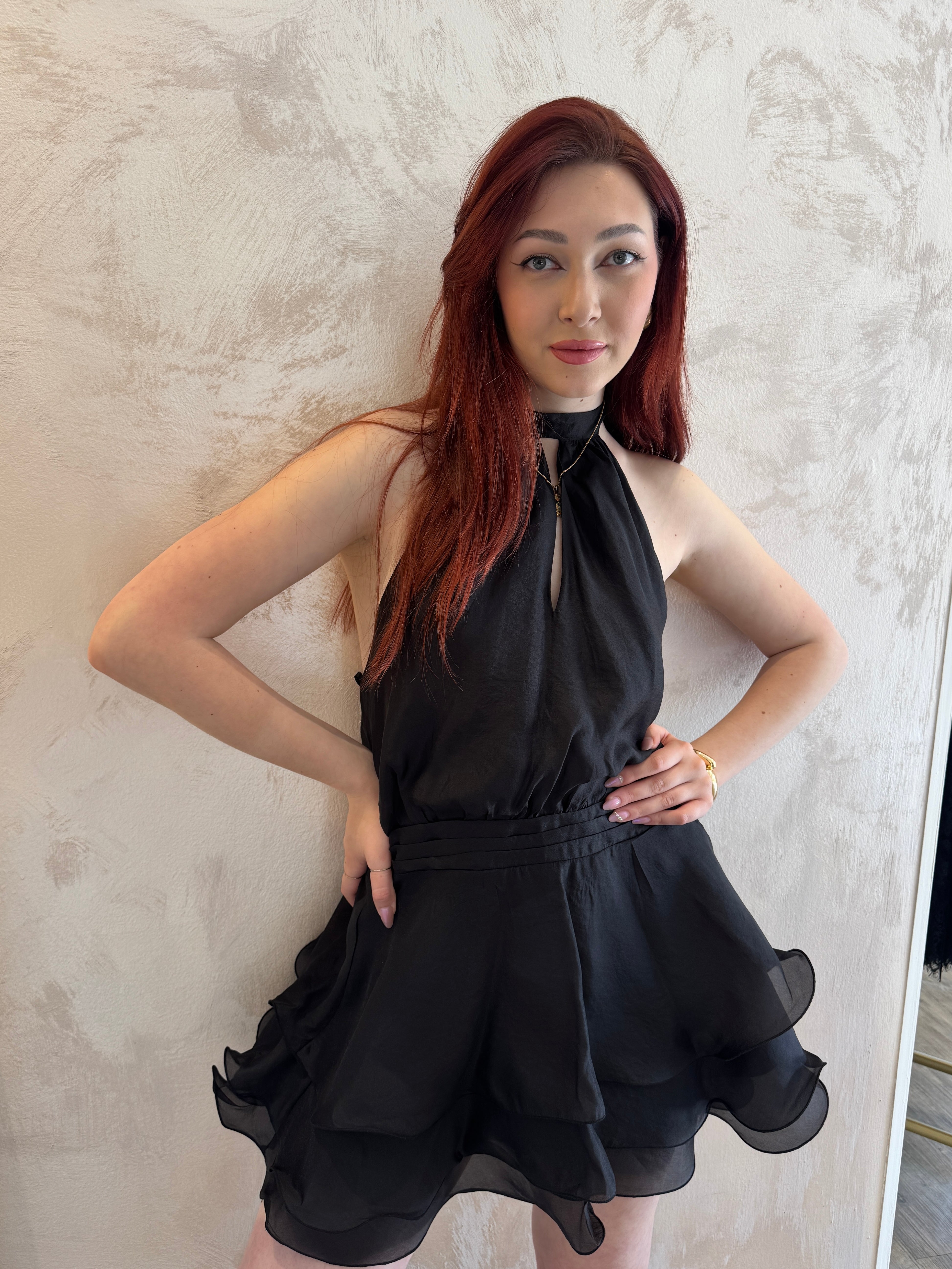 Abito organza nero - You Decide